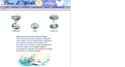 Desktop Screenshot of pamwebbart.com